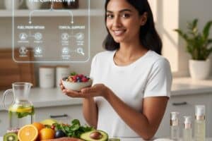 The Correlation Between Eating and Skincare