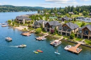Waterfront Homes For Sale Offer Built-In Recreational Access